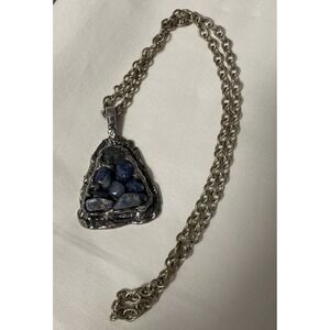 Vintage Walter Arnesen WA Danish Design Pendant Necklace Handmade Modernist